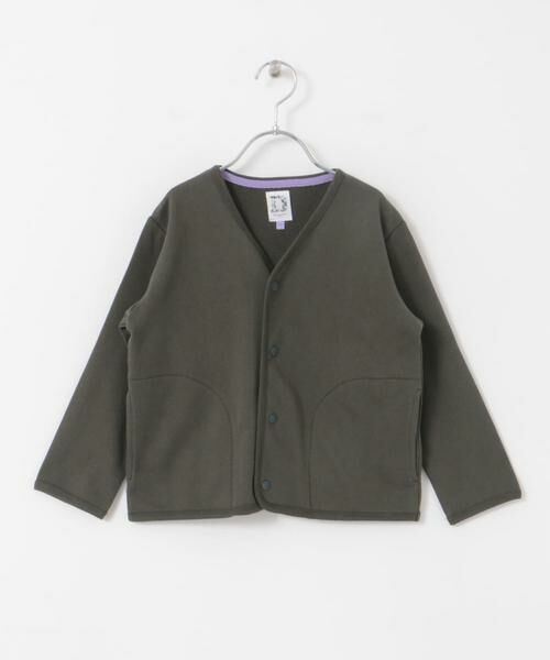 URBAN RESEARCH DOORS / アーバンリサーチ ドアーズ トップス | 裏毛Vネックカーディガン(KIDS) | 詳細14