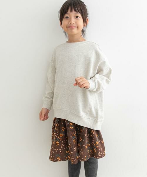 URBAN RESEARCH DOORS / アーバンリサーチ ドアーズ トップス | 裏毛クルーネック切替スウェット(KIDS) | 詳細18