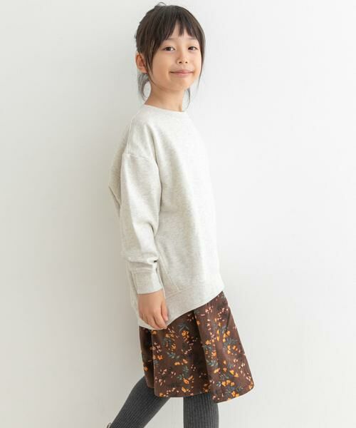 URBAN RESEARCH DOORS / アーバンリサーチ ドアーズ トップス | 裏毛クルーネック切替スウェット(KIDS) | 詳細19