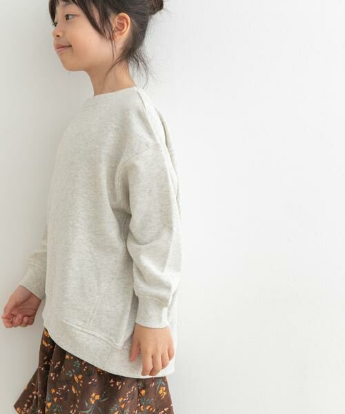 URBAN RESEARCH DOORS / アーバンリサーチ ドアーズ トップス | 裏毛クルーネック切替スウェット(KIDS) | 詳細20