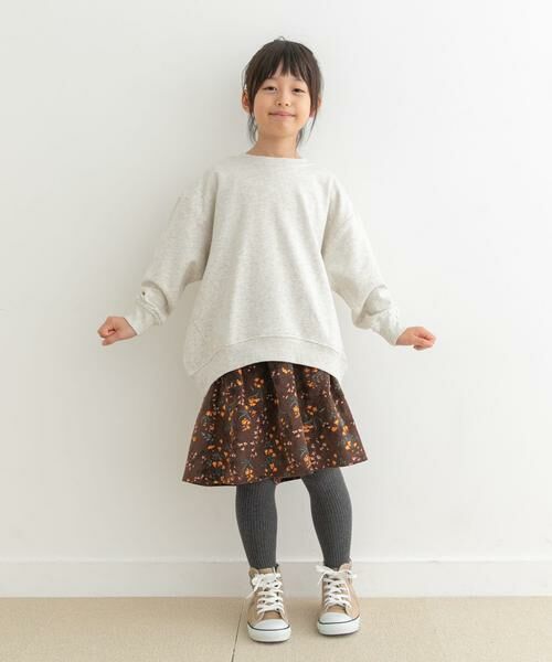 URBAN RESEARCH DOORS / アーバンリサーチ ドアーズ トップス | 裏毛クルーネック切替スウェット(KIDS) | 詳細22