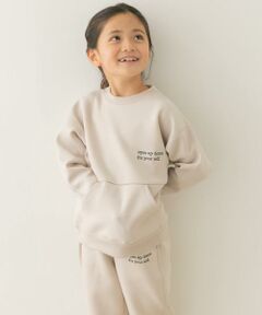 URBAN RESEARCH DOORS / アーバンリサーチ ドアーズ トップス | 『セットアップ対応』ダンボールニット切替プルオーバー(KIDS)