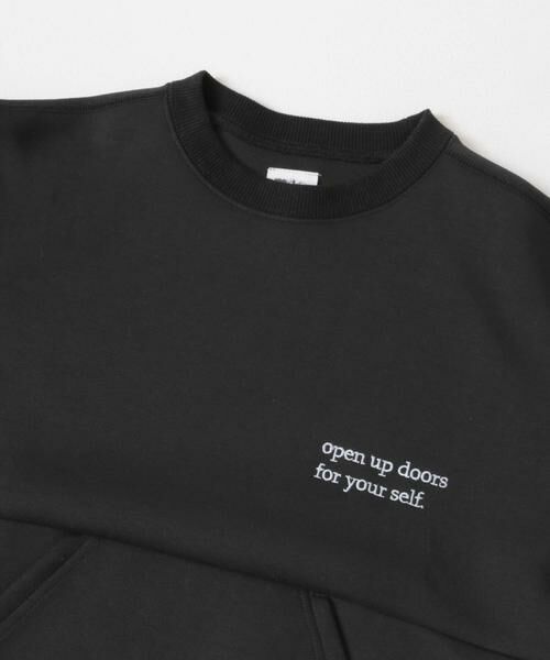 URBAN RESEARCH DOORS / アーバンリサーチ ドアーズ トップス | 『セットアップ対応』ダンボールニット切替プルオーバー(KIDS) | 詳細19