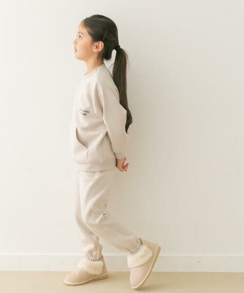 URBAN RESEARCH DOORS / アーバンリサーチ ドアーズ トップス | 『セットアップ対応』ダンボールニット切替プルオーバー(KIDS) | 詳細27