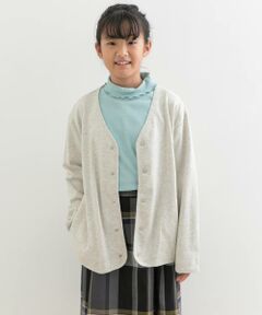 URBAN RESEARCH DOORS / アーバンリサーチ ドアーズ トップス | 裏毛Vネックカーディガン(KIDS)