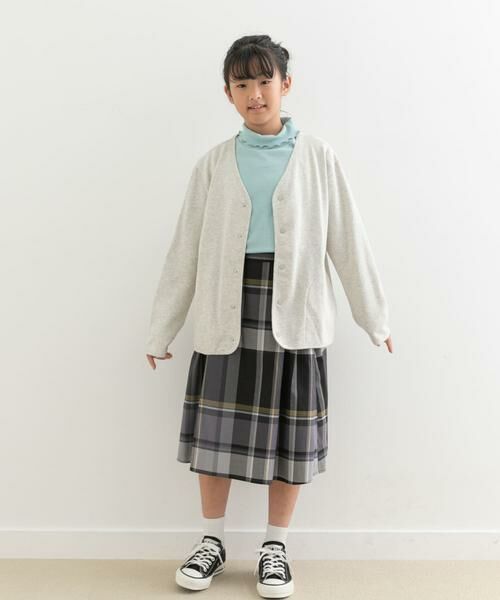 URBAN RESEARCH DOORS / アーバンリサーチ ドアーズ トップス | 裏毛Vネックカーディガン(KIDS) | 詳細3