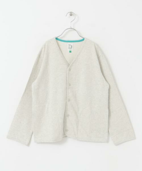 URBAN RESEARCH DOORS / アーバンリサーチ ドアーズ トップス | 裏毛Vネックカーディガン(KIDS) | 詳細7