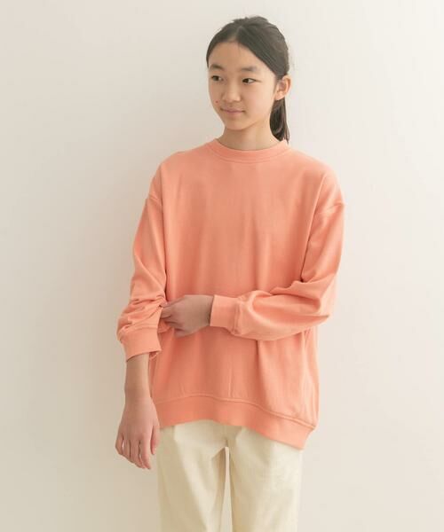 URBAN RESEARCH DOORS / アーバンリサーチ ドアーズ トップス | 裏毛クルーネック切替スウェット(KIDS) | 詳細1