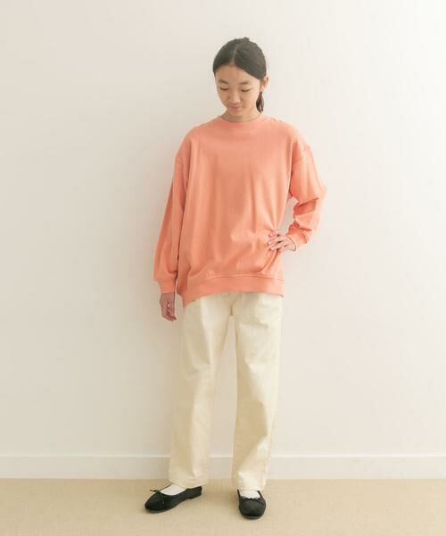 URBAN RESEARCH DOORS / アーバンリサーチ ドアーズ トップス | 裏毛クルーネック切替スウェット(KIDS) | 詳細4