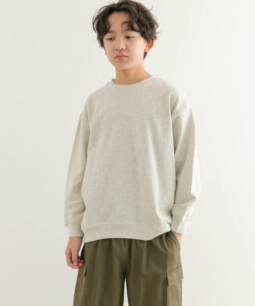URBAN RESEARCH DOORS / アーバンリサーチ ドアーズ トップス | 裏毛クルーネック切替スウェット(KIDS) | 詳細15