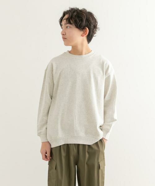 URBAN RESEARCH DOORS / アーバンリサーチ ドアーズ トップス | 裏毛クルーネック切替スウェット(KIDS) | 詳細16