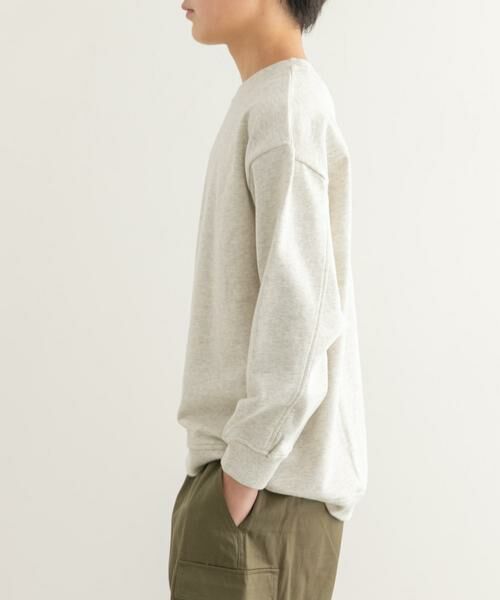 URBAN RESEARCH DOORS / アーバンリサーチ ドアーズ トップス | 裏毛クルーネック切替スウェット(KIDS) | 詳細20