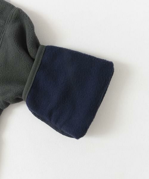 URBAN RESEARCH DOORS / アーバンリサーチ ドアーズ トップス | 『洗濯可』フリースバイカラープルオーバー(KIDS) | 詳細17