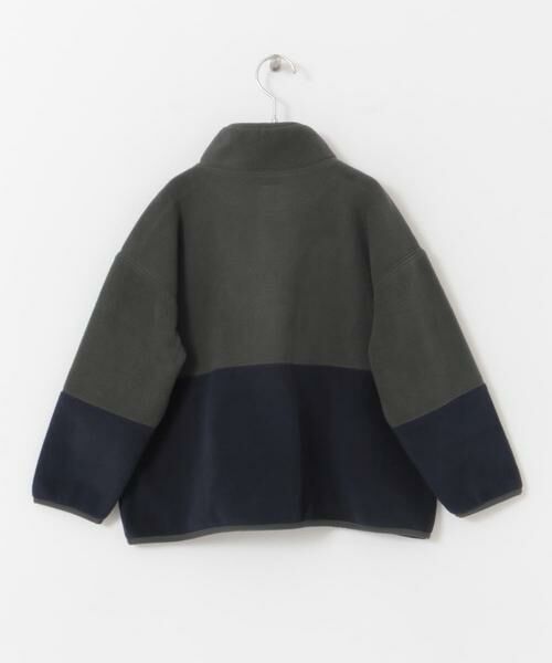 URBAN RESEARCH DOORS / アーバンリサーチ ドアーズ トップス | 『洗濯可』フリースバイカラープルオーバー(KIDS) | 詳細18