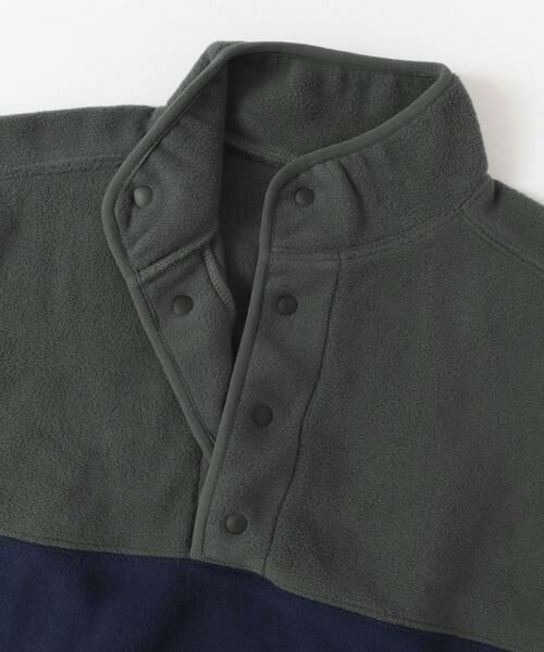 URBAN RESEARCH DOORS / アーバンリサーチ ドアーズ トップス | 『洗濯可』フリースバイカラープルオーバー(KIDS) | 詳細16