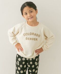 URBAN RESEARCH DOORS / アーバンリサーチ ドアーズ トップス | 『親子リンク』パイル刺繍ロゴスウェット(KIDS)