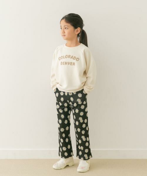 URBAN RESEARCH DOORS / アーバンリサーチ ドアーズ トップス | 『親子リンク』パイル刺繍ロゴスウェット(KIDS) | 詳細5