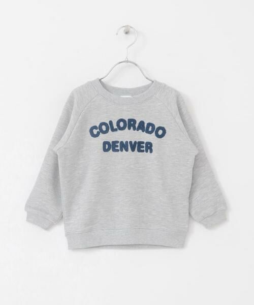 URBAN RESEARCH DOORS / アーバンリサーチ ドアーズ トップス | 『親子リンク』パイル刺繍ロゴスウェット(KIDS) | 詳細21