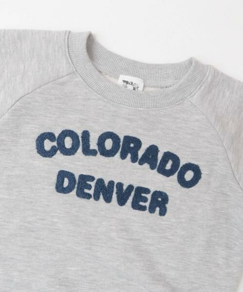 URBAN RESEARCH DOORS / アーバンリサーチ ドアーズ トップス | 『親子リンク』パイル刺繍ロゴスウェット(KIDS) | 詳細22