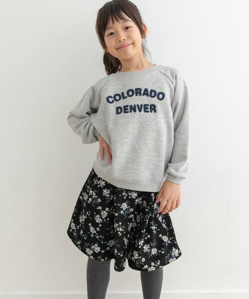 URBAN RESEARCH DOORS / アーバンリサーチ ドアーズ トップス | 『親子リンク』パイル刺繍ロゴスウェット(KIDS) | 詳細17