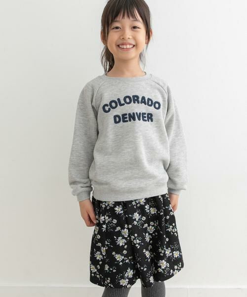 URBAN RESEARCH DOORS / アーバンリサーチ ドアーズ トップス | 『親子リンク』パイル刺繍ロゴスウェット(KIDS) | 詳細18