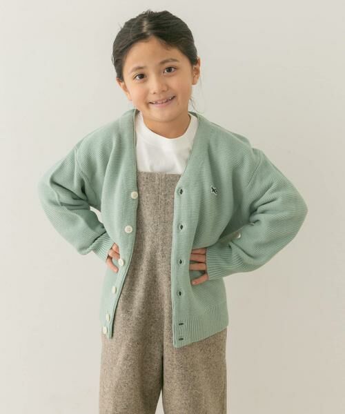 URBAN RESEARCH DOORS / アーバンリサーチ ドアーズ ニット・セーター | 『親子リンク』『別注』PENNEYS×DOORS　THE FOX Vネックカーディガン(KIDS) | 詳細12