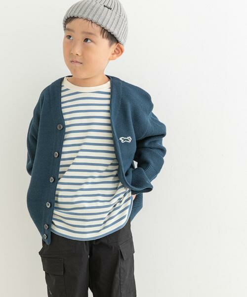 URBAN RESEARCH DOORS / アーバンリサーチ ドアーズ ニット・セーター | 『親子リンク』『別注』PENNEYS×DOORS　THE FOX Vネックカーディガン(KIDS) | 詳細25