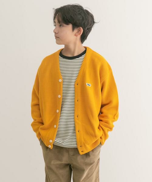 URBAN RESEARCH DOORS / アーバンリサーチ ドアーズ ニット・セーター | 『親子リンク』『別注』PENNEYS×DOORS　THE FOX Vネックカーディガン(KIDS) | 詳細1