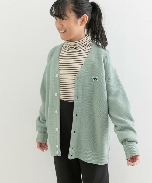URBAN RESEARCH DOORS / アーバンリサーチ ドアーズ ニット・セーター | 『親子リンク』『別注』PENNEYS×DOORS　THE FOX Vネックカーディガン(KIDS) | 詳細14
