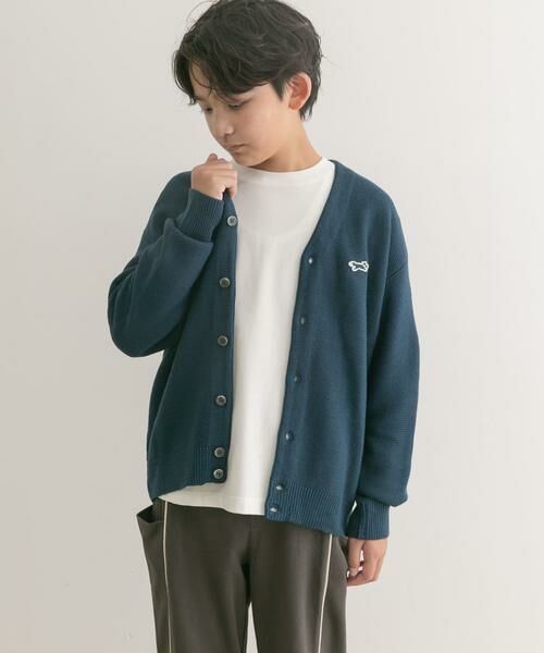 URBAN RESEARCH DOORS / アーバンリサーチ ドアーズ ニット・セーター | 『親子リンク』『別注』PENNEYS×DOORS　THE FOX Vネックカーディガン(KIDS) | 詳細24