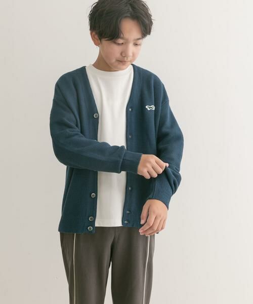 URBAN RESEARCH DOORS / アーバンリサーチ ドアーズ ニット・セーター | 『親子リンク』『別注』PENNEYS×DOORS　THE FOX Vネックカーディガン(KIDS) | 詳細25