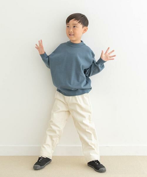 URBAN RESEARCH DOORS / アーバンリサーチ ドアーズ ニット・セーター | 『親子リンク』『UR TECH 200日ニット』プルオーバー(KIDS) | 詳細4