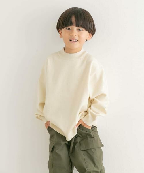 URBAN RESEARCH DOORS / アーバンリサーチ ドアーズ ニット・セーター | 『親子リンク』『UR TECH 200日ニット』プルオーバー(KIDS) | 詳細27
