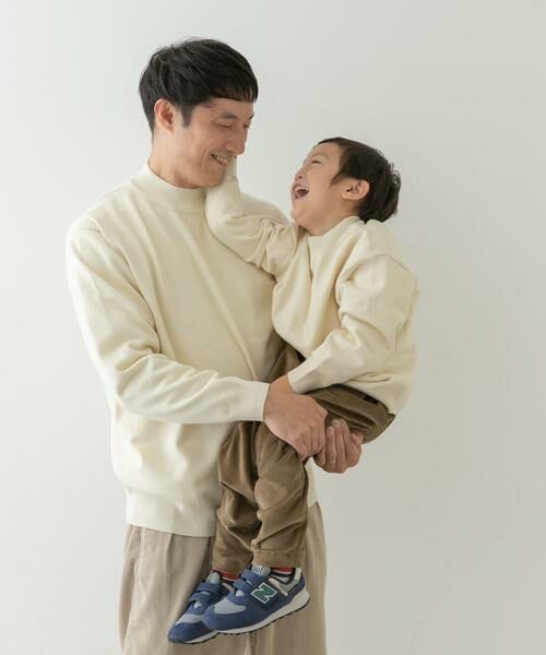 URBAN RESEARCH DOORS / アーバンリサーチ ドアーズ ニット・セーター | 『親子リンク』『UR TECH 200日ニット』プルオーバー(KIDS) | 詳細15