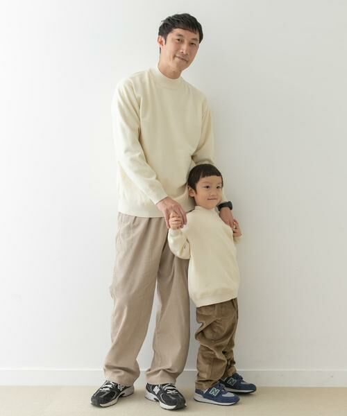 URBAN RESEARCH DOORS / アーバンリサーチ ドアーズ ニット・セーター | 『親子リンク』『UR TECH 200日ニット』プルオーバー(KIDS) | 詳細16