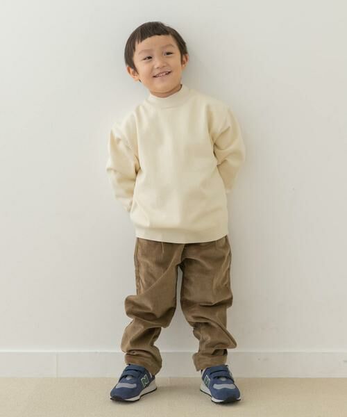 URBAN RESEARCH DOORS / アーバンリサーチ ドアーズ ニット・セーター | 『親子リンク』『UR TECH 200日ニット』プルオーバー(KIDS) | 詳細17