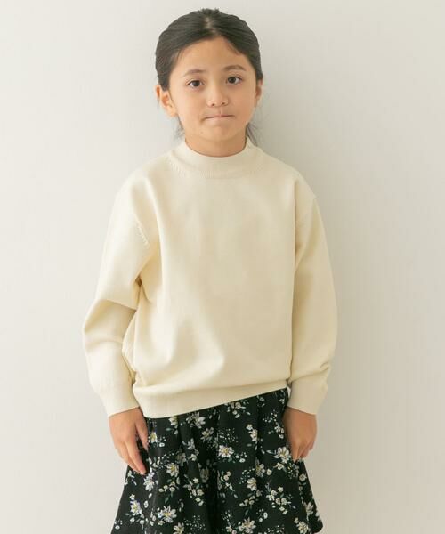 URBAN RESEARCH DOORS / アーバンリサーチ ドアーズ ニット・セーター | 『親子リンク』『UR TECH 200日ニット』プルオーバー(KIDS) | 詳細19