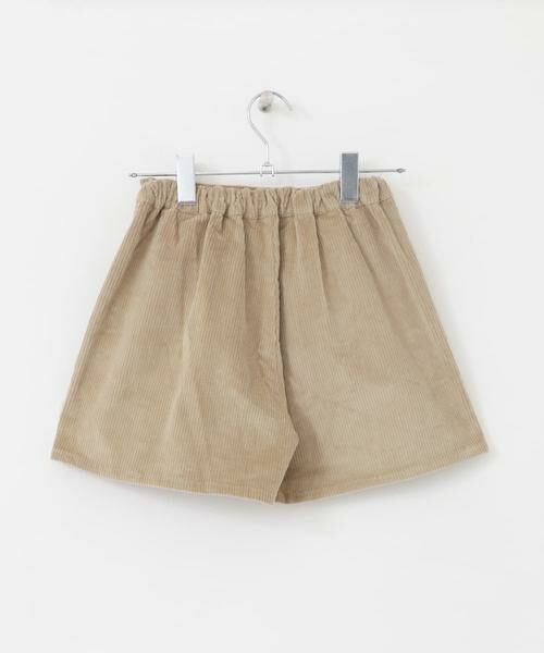 URBAN RESEARCH DOORS / アーバンリサーチ ドアーズ パンツ | 『WEB/一部店舗限定サイズ』コーデュロイWタックキュロット(KIDS) | 詳細10