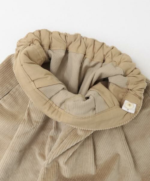URBAN RESEARCH DOORS / アーバンリサーチ ドアーズ パンツ | 『WEB/一部店舗限定サイズ』コーデュロイWタックキュロット(KIDS) | 詳細9