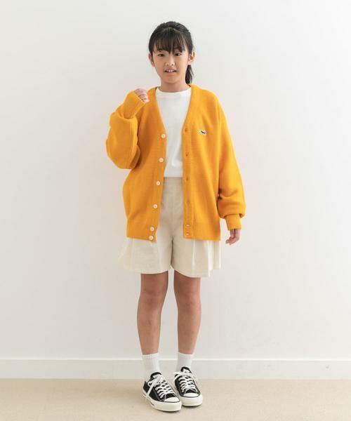 URBAN RESEARCH DOORS / アーバンリサーチ ドアーズ パンツ | 『WEB/一部店舗限定サイズ』コーデュロイWタックキュロット(KIDS) | 詳細23