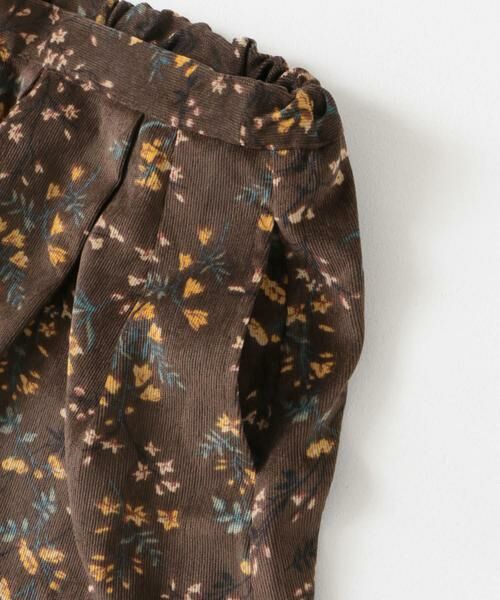 URBAN RESEARCH DOORS / アーバンリサーチ ドアーズ パンツ | 花柄コーデュロイフレアキュロット(KIDS) | 詳細11