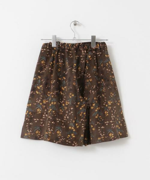URBAN RESEARCH DOORS / アーバンリサーチ ドアーズ パンツ | 花柄コーデュロイフレアキュロット(KIDS) | 詳細12