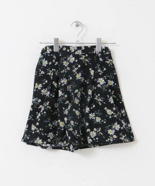 URBAN RESEARCH DOORS / アーバンリサーチ ドアーズ パンツ | 花柄コーデュロイフレアキュロット(KIDS) | 詳細26