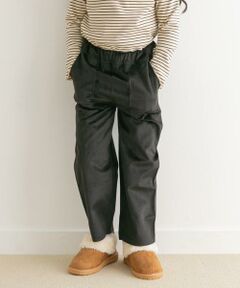 URBAN RESEARCH DOORS / アーバンリサーチ ドアーズ パンツ | 『WEB/一部店舗限定サイズ』ベロアイージーパンツ(KIDS)