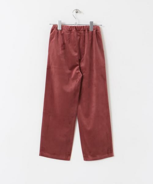 URBAN RESEARCH DOORS / アーバンリサーチ ドアーズ パンツ | 『WEB/一部店舗限定サイズ』ベロアイージーパンツ(KIDS) | 詳細10