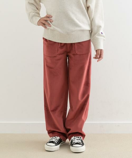 URBAN RESEARCH DOORS / アーバンリサーチ ドアーズ パンツ | 『WEB/一部店舗限定サイズ』ベロアイージーパンツ(KIDS) | 詳細3