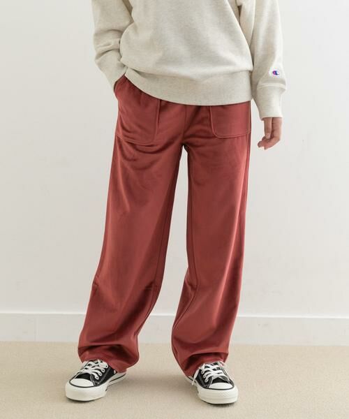 URBAN RESEARCH DOORS / アーバンリサーチ ドアーズ パンツ | 『WEB/一部店舗限定サイズ』ベロアイージーパンツ(KIDS) | 詳細4