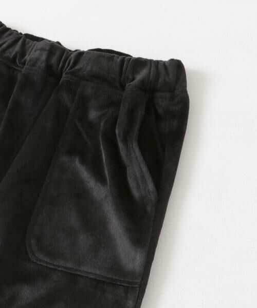 URBAN RESEARCH DOORS / アーバンリサーチ ドアーズ パンツ | 『WEB/一部店舗限定サイズ』ベロアイージーパンツ(KIDS) | 詳細30