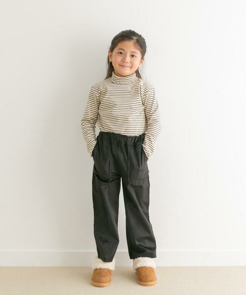 URBAN RESEARCH DOORS / アーバンリサーチ ドアーズ パンツ | 『WEB/一部店舗限定サイズ』ベロアイージーパンツ(KIDS) | 詳細15