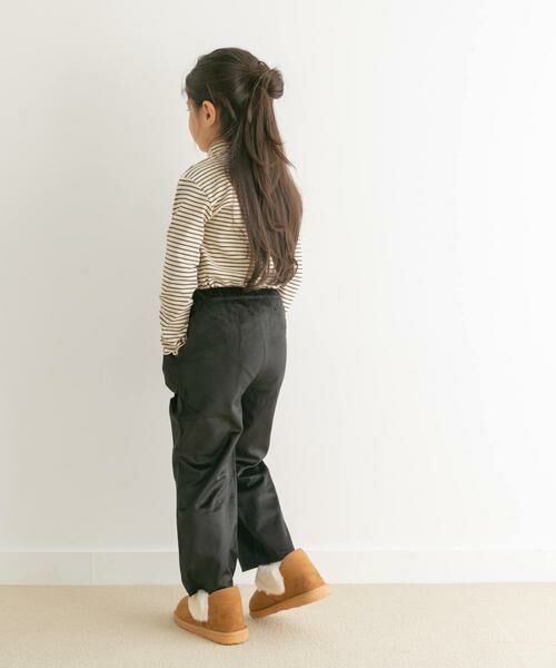 URBAN RESEARCH DOORS / アーバンリサーチ ドアーズ パンツ | 『WEB/一部店舗限定サイズ』ベロアイージーパンツ(KIDS) | 詳細18